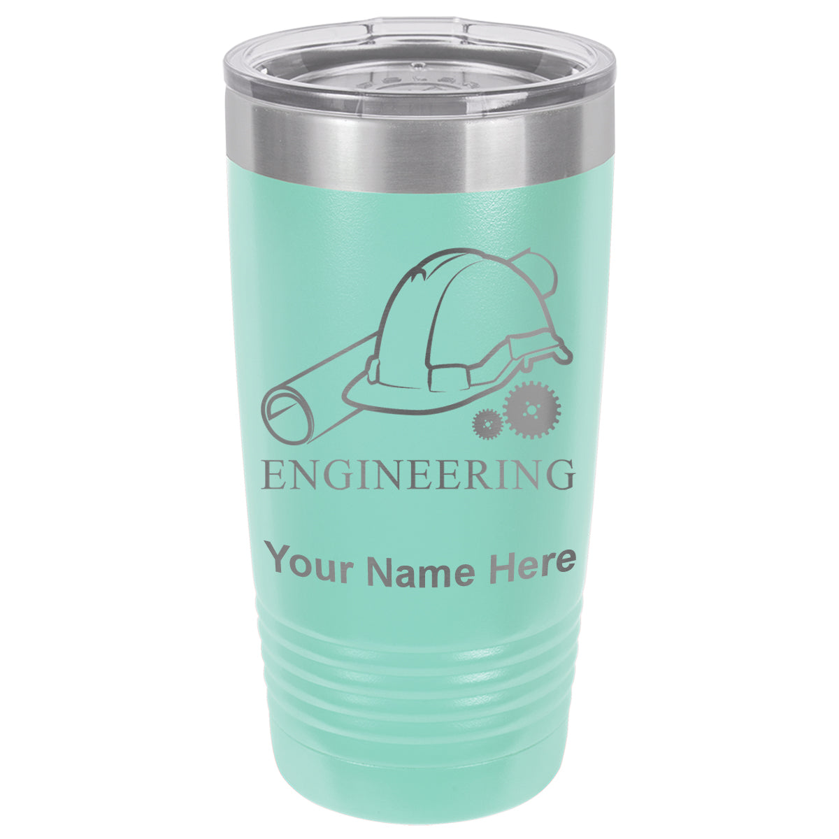 20oz Vacuum Insulated Tumbler Mug, Engineering, Personalized Engraving Included