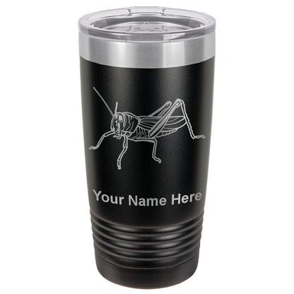 20oz Vacuum Insulated Tumbler Mug, Grasshopper, Personalized Engraving Included