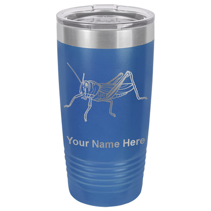 20oz Vacuum Insulated Tumbler Mug, Grasshopper, Personalized Engraving Included