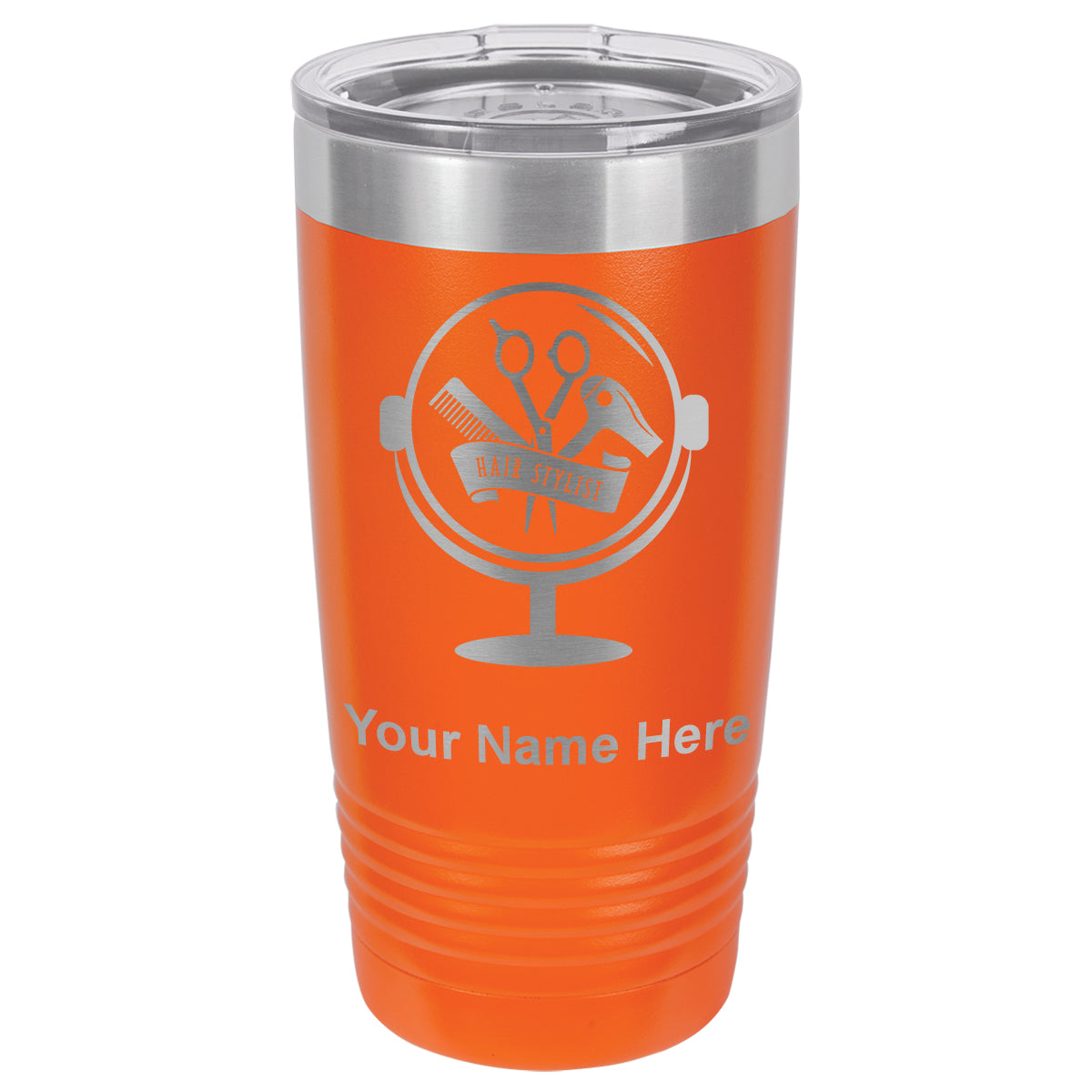 20oz Vacuum Insulated Tumbler Mug, Hair Stylist, Personalized Engraving Included