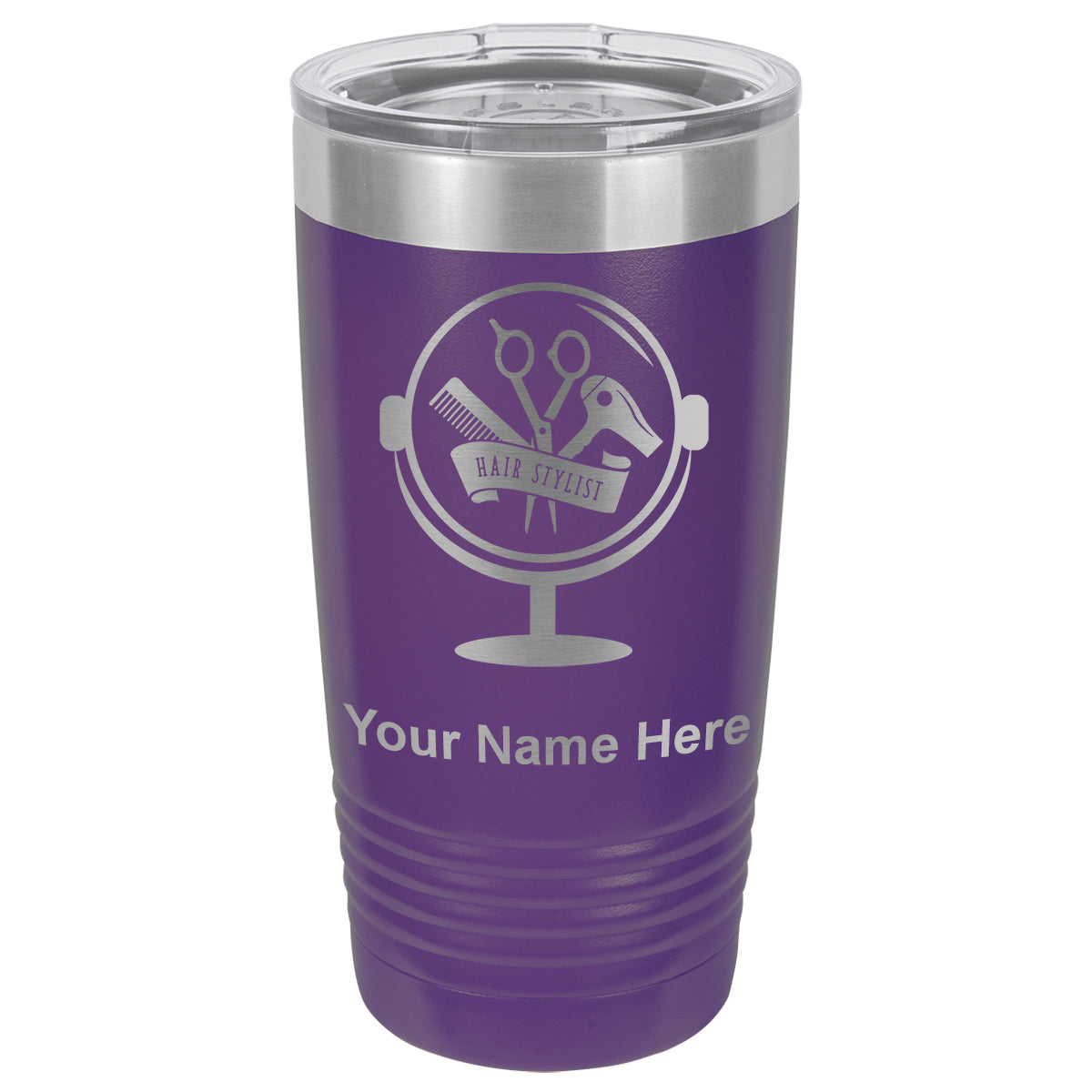 20oz Vacuum Insulated Tumbler Mug, Hair Stylist, Personalized Engraving Included