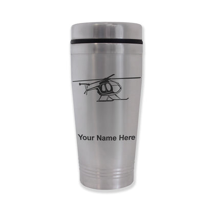 Commuter Travel Mug, Helicopter 1, Personalized Engraving Included