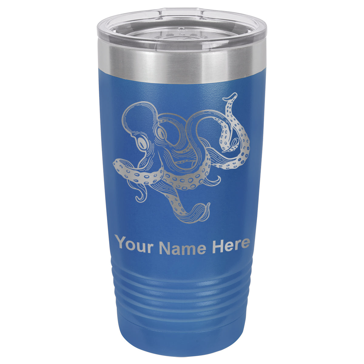 20oz Vacuum Insulated Tumbler Mug, Kraken, Personalized Engraving Included