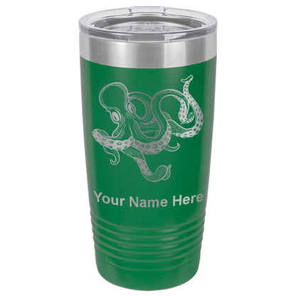 20oz Vacuum Insulated Tumbler Mug, Kraken, Personalized Engraving Included