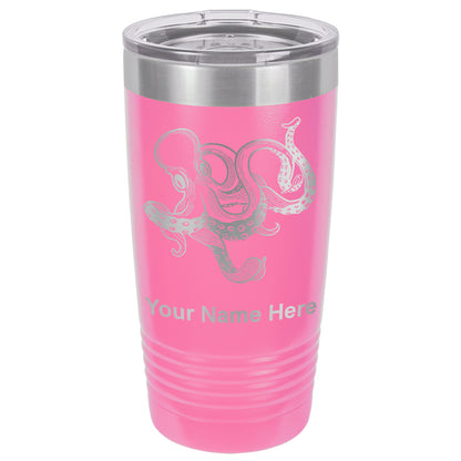 20oz Vacuum Insulated Tumbler Mug, Kraken, Personalized Engraving Included