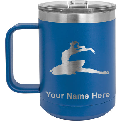 15oz Vacuum Insulated Coffee Mug, Dancer, Personalized Engraving Included