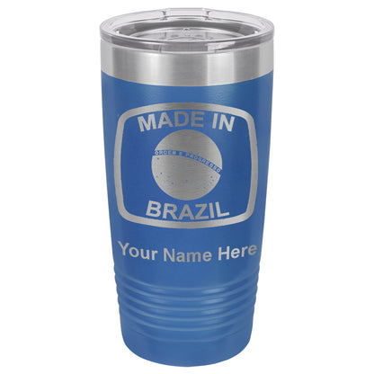 20oz Vacuum Insulated Tumbler Mug, Made in Brazil, Personalized Engraving Included