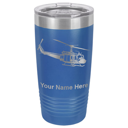 20oz Vacuum Insulated Tumbler Mug, Military Helicopter 2, Personalized Engraving Included