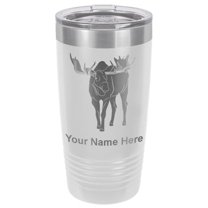 20oz Vacuum Insulated Tumbler Mug, Moose, Personalized Engraving Included