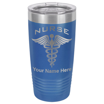 20oz Vacuum Insulated Tumbler Mug, Nurse, Personalized Engraving Included