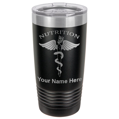 20oz Vacuum Insulated Tumbler Mug, Nutritionist, Personalized Engraving Included