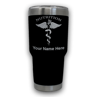 LaserGram 30oz Tumbler Mug, Nutritionist, Personalized Engraving Included