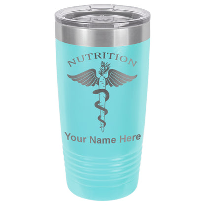 20oz Vacuum Insulated Tumbler Mug, Nutritionist, Personalized Engraving Included