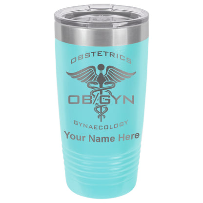 20oz Vacuum Insulated Tumbler Mug, OBGYN Obstetrics and Gynaecology, Personalized Engraving Included