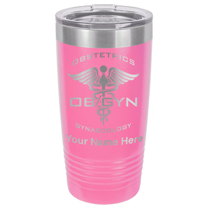 20oz Vacuum Insulated Tumbler Mug, OBGYN Obstetrics and Gynaecology, Personalized Engraving Included