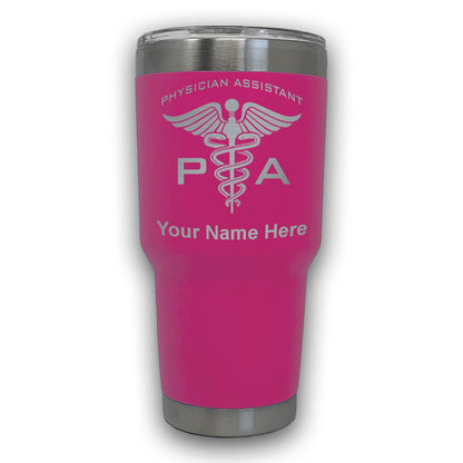 LaserGram 30oz Tumbler Mug, PA Physician Assistant, Personalized Engraving Included