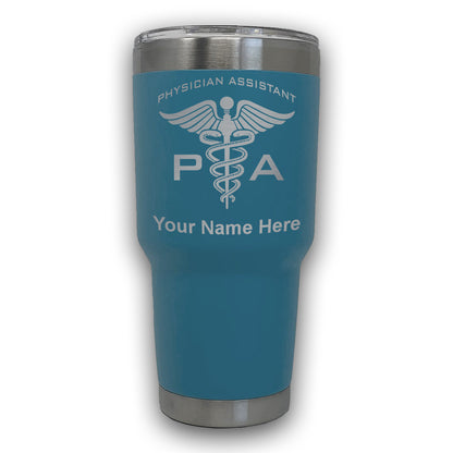 LaserGram 30oz Tumbler Mug, PA Physician Assistant, Personalized Engraving Included