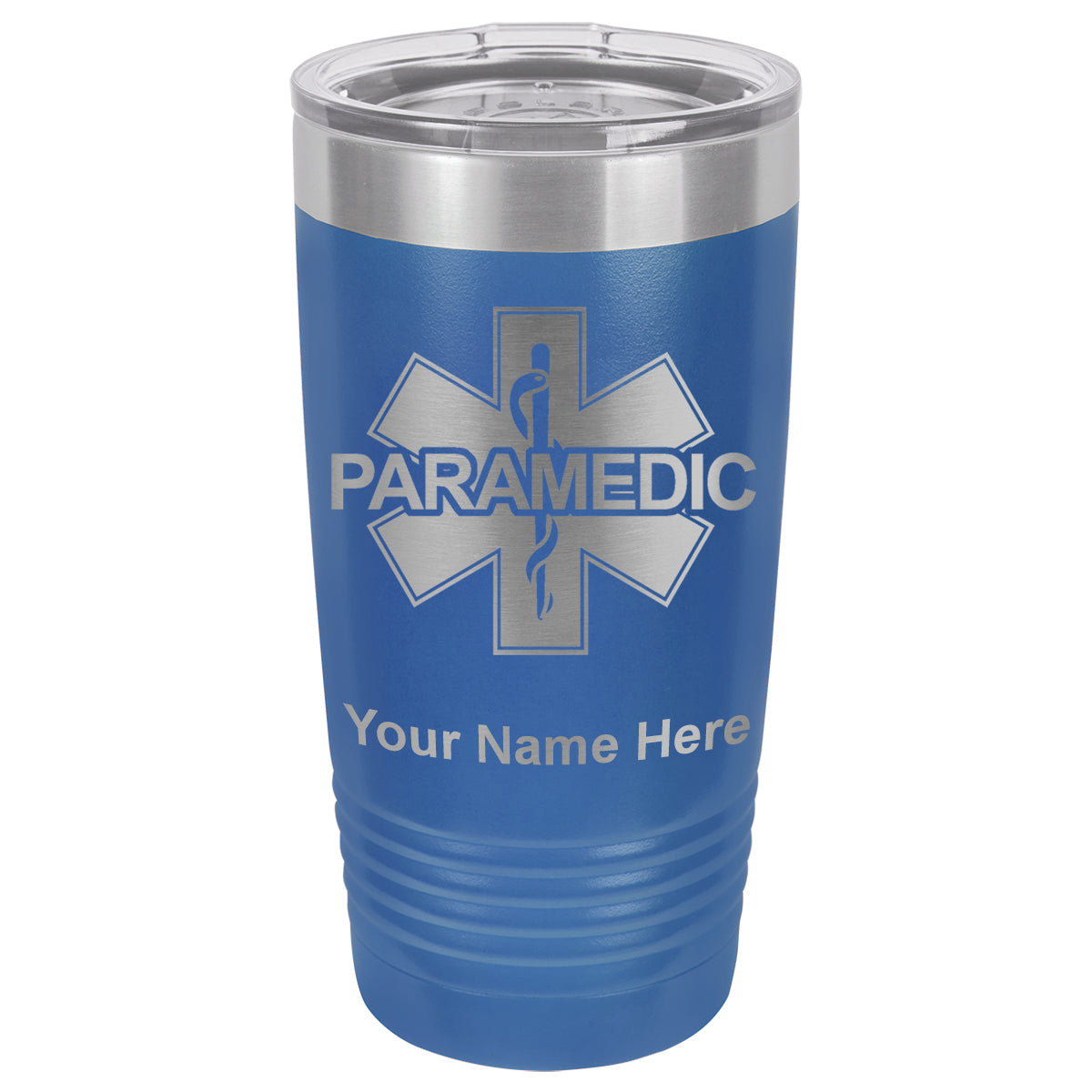 20oz Vacuum Insulated Tumbler Mug, Paramedic, Personalized Engraving Included
