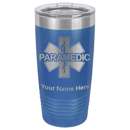 20oz Vacuum Insulated Tumbler Mug, Paramedic, Personalized Engraving Included