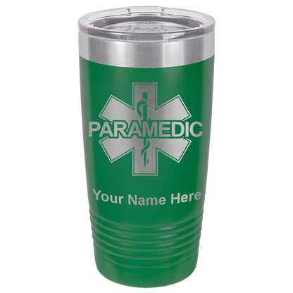 20oz Vacuum Insulated Tumbler Mug, Paramedic, Personalized Engraving Included