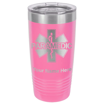 20oz Vacuum Insulated Tumbler Mug, Paramedic, Personalized Engraving Included