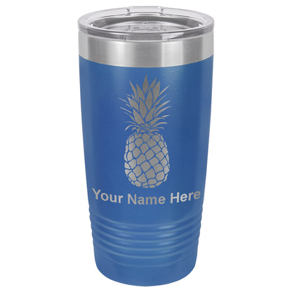 20oz Vacuum Insulated Tumbler Mug, Pineapple, Personalized Engraving Included