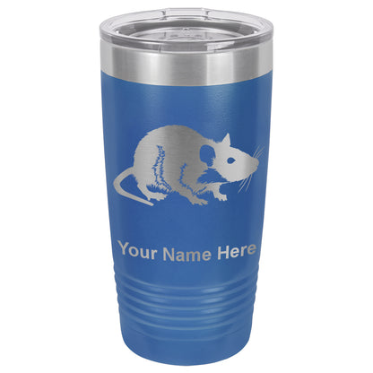 20oz Vacuum Insulated Tumbler Mug, Rat, Personalized Engraving Included