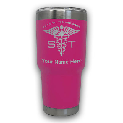 LaserGram 30oz Tumbler Mug, ST Surgical Technologist, Personalized Engraving Included