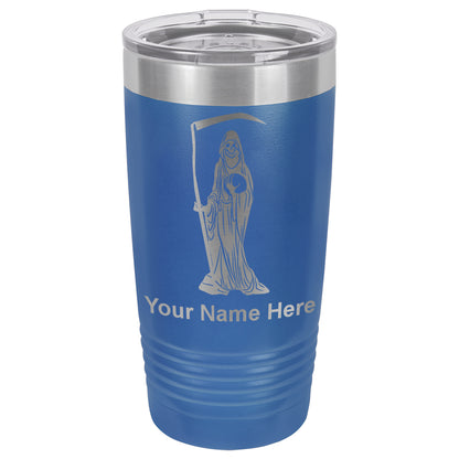 20oz Vacuum Insulated Tumbler Mug, Santa Muerte, Personalized Engraving Included
