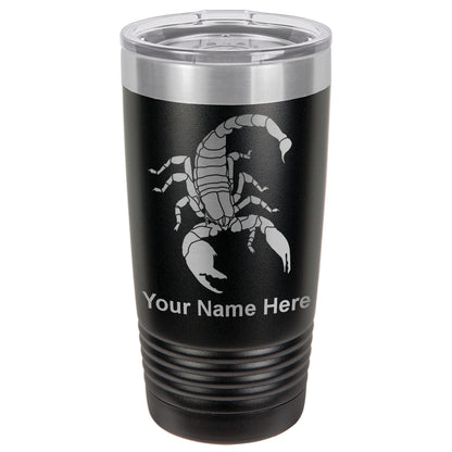 20oz Vacuum Insulated Tumbler Mug, Scorpion, Personalized Engraving Included