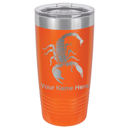 20oz Vacuum Insulated Tumbler Mug, Scorpion, Personalized Engraving Included