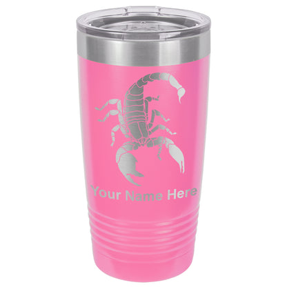 20oz Vacuum Insulated Tumbler Mug, Scorpion, Personalized Engraving Included