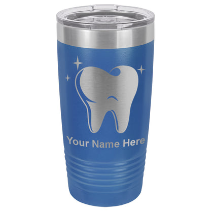 20oz Vacuum Insulated Tumbler Mug, Tooth, Personalized Engraving Included