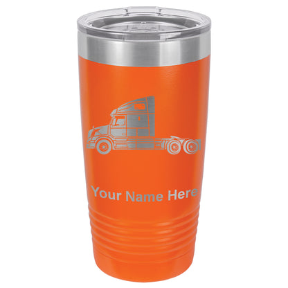 20oz Vacuum Insulated Tumbler Mug, Truck Cab, Personalized Engraving Included