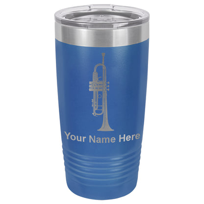 20oz Vacuum Insulated Tumbler Mug, Trumpet, Personalized Engraving Included