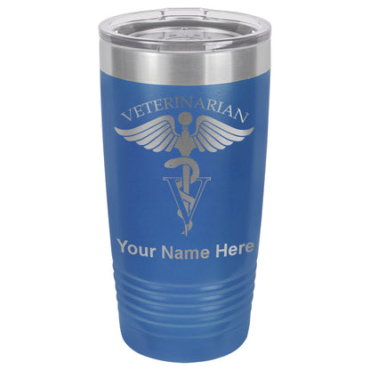 20oz Vacuum Insulated Tumbler Mug, Veterinarian, Personalized Engraving Included