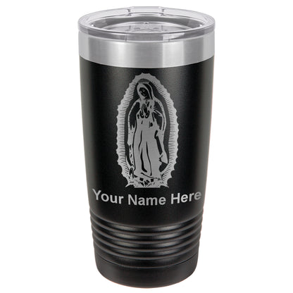 20oz Vacuum Insulated Tumbler Mug, Virgen de Guadalupe, Personalized Engraving Included
