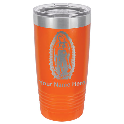 20oz Vacuum Insulated Tumbler Mug, Virgen de Guadalupe, Personalized Engraving Included