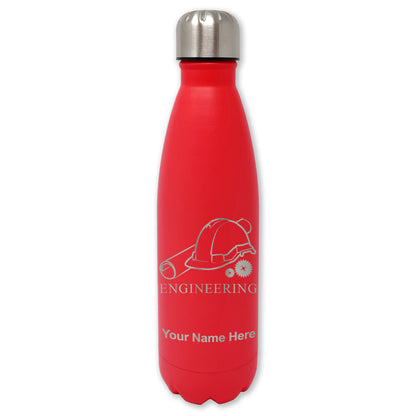 LaserGram Double Wall Water Bottle, Engineering, Personalized Engraving Included