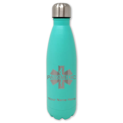 LaserGram Double Wall Water Bottle, Paramedic, Personalized Engraving Included