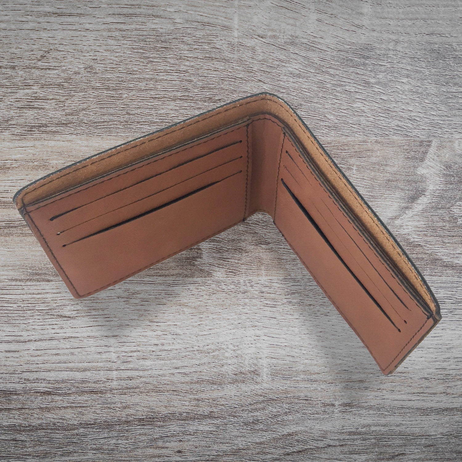 Faux Leather Bi-Fold Wallet, Accounting, Personalized Engraving Included - LaserGram Custom Engraved Gifts